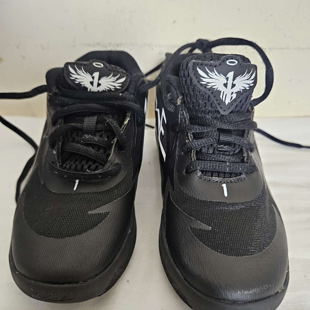 Puma Black Sneakers with Logo
